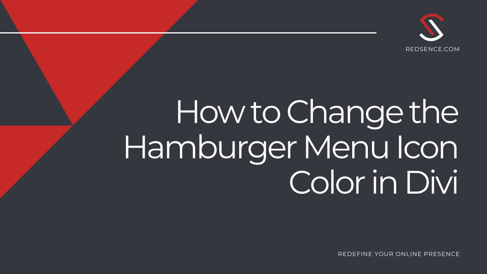 How to Change the Hamburger Menu Icon Color in Divi